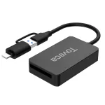 Toveca USB-C/A CFexpress Type B 10Gbps kaartide lugeja