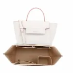 K&auml;ekoti &uuml;mbris FELT ORGANIZER, sobib LONGCHAMP A4-le, must, sektsioonidega