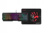 Klaviatuur koos hiire ja mattiga A4TECH Bloody B1700, USB, RGB, juhtmega
