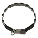 Herman Sprenger Neck-Tech Fun roostevabast terasest koera kaelarihm, 60 cm, matt must