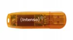 Intenso Rainbow Line 64GB USB-m&auml;lupulk, oranž