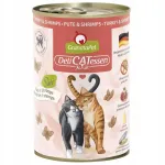 GranataPet DeliCatessen m&auml;rg kassitoit kalkuniliha ja krevetidega, 400 g