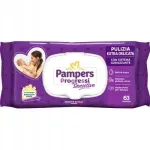Niisked salvr&auml;tid Pampers Sensitive, 63 tk