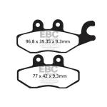 Piduriklotsid EBC Brakes SFA418HH