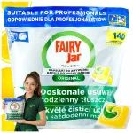 Fairy Jar n&otilde;udepesutabletid, 140 tk, sidrunil&otilde;hnaga, professionaalsed