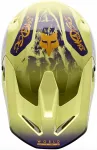 Motorrattakiiver FOX V1, violetne/kollane, suurus M