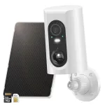 V&auml;line p&auml;ikeseenergia kaamera ANRAN 4G LTE, 2K, IP66, 32GB, SIM, &uuml;hilduv Alexa-ga