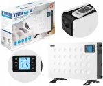 Konvektor Noveen CH8000 LCD-ekraaniga, valge