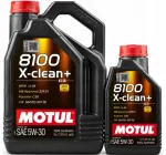 Mootori&otilde;li MOTUL 8100 X-CLEAN+ 5W30 C3, 6 l, QR-kood