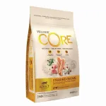 Steriliseeritud kassidele m&otilde;eldud kuivtoit WELLNESS CORE kanaliha ja kalkunilihaga, 4 kg
