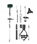 Bensiinimootoriga muruniiduk ja trimmer 4-in-1 PARKSIDE PBK 4 C4