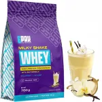 MILKY SHAKE WHEY vadakuvalk 700g maitsena maitsev vanilje koos keefiriga WPC 80