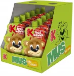 Puuvilja- ja k&ouml;&ouml;giviljap&uuml;ree komplekt Kubuś, maasikad, &otilde;unad, banaanid, porgand, 12 x 100 g
