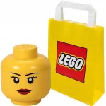 LEGO mini peakuju kast t&uuml;drukule 11,5 cm 0,36 l kotiga