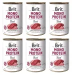 Brit Mono Protein koerakonservid veiselihaga, 6 x 400 g