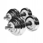GymBeam 30 kg reguleeritav valuraud hantlites komplekt