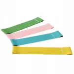 Kummi treeninguribade komplekt, 3 tk