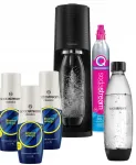 SodaStream Terra must mullitaja 3 siirupiga