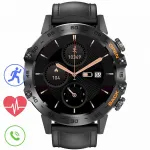 GRAVITY GT9-5 meeste nutikell musta nahkrihmaga