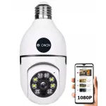 P&ouml;&ouml;ratav 2MP Full HD IP WiFi pirnikujuline kaamera beebimonitoriks, 360&deg;