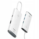 Adapter Baseus HUB Type-C HDMI ja 4 USB 3.0-ga, 20 cm