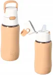 Veefiltriga pudel Dafi SOLID 0,5L CAPPUCCINO SiliconeFit