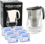 Veefilter kann Aquaphor Onyx 4,2 l must Tritan kuue filtriga