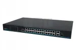 VONT-SP1124L l&uuml;liti, 24 PoE Fast Ethernet porti