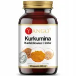 Toidulisand YANGO Curcumin Boswellia ja Ingver, 90 kapslit