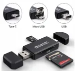 SD mikroSD USB-C Micro USB 5in1 kaardilugeja