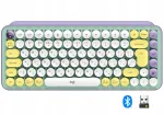 Juhtmevaba mehaaniline klaviatuur Logitech POP Keys, USA/I18n ja kirillitsa