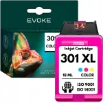 HP 301 XL v&auml;rviline printeri tint, 18 ml