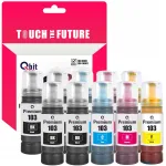 Epson Ecotank 103 tindikassett, 10 tk, sobib L3251, L3250, L3150, L3151, L3260, L3256 printeritele