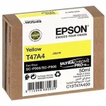 Epson T47A4 kollane tindiv&auml;rv, SC-P900 / SC-P906