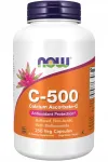 Toidulisand NOW Foods Vitamin C-500 Kaltsiumaskorbaat-C, 250 kapslit