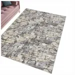 Elutoa vaip 160x220 cm, modernne, libisemiskindel, pestav, liivakarva