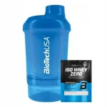 Plastikust Biotech Shaker Wave Nano 300 ml + 150 ml valgu prooviga