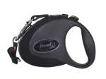 Jalutusrihm FLEXI Style M, 5 m, must, kuni 25 kg koertele