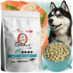Optimus Canis Premium kuiv koeratoit suurtele t&auml;iskasvanud koertele kala ja riisiga, 4 kg