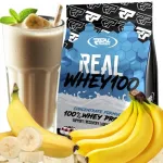 Real Pharm Real Whey 100 valgulis 2000g banaani maitsega