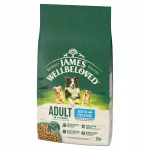 Kuiv monoproteiiniline kalatoit koertele JAMES WELLBELOVED Adult, 12 kg