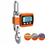 T&ouml;&ouml;stuslikud LCD rippuvad kaalud kuni 500 kg, oranžid