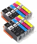 Tindikassetid Canon PIXMA MG5750/MG6850/MG7750/TS5050/TS8050, PGI570 XL, 10 tk