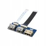 USB ja HDMI adapter CM5-IO-BASE, FFC &uuml;hendusega