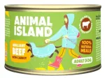 Animal Island koerakonservid veise ja porgandiga, 410 g