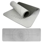 LIFEFIT YOGA MAT RELAX DUO joogamatt, 183x58x0,6 cm, must