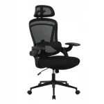Kontoritool Spacetronik, must, ergonoomiline, reguleeritav ja p&ouml;&ouml;rlev