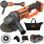 Nurklihvija 18V 125mm M14 Black & Decker BCG720 4.0Ah akuga