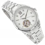 Naiste kell BULOVA 96P181 h&otilde;bedane automaatne rihmal