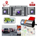 Autokaamera 360&deg; 4K + 1080P 4 kanalit Wi-Fi ja G-anduriga